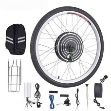 Upgraded 48V 26" Electric Bicycle E-Bike Front Wheel Conversion Kit Cycling Motor by Empower Elegance - B07GKYY53Z